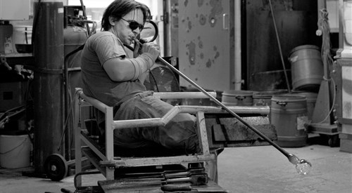 Bath Aqua Glass - Glassblowing Demonstrations 4