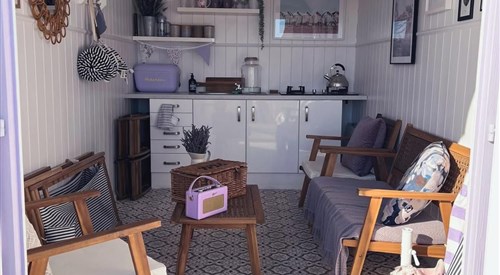 Little Lilac Beach Hut, West Mersea Beach