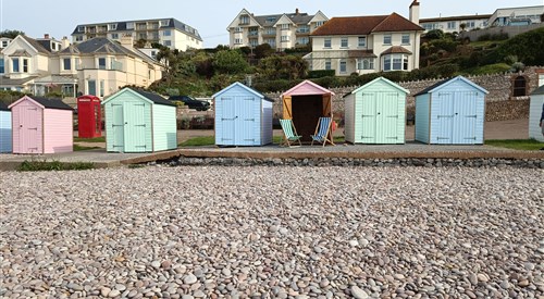L3 Beach Hut, Budleigh Salterton, Budleigh Salterton Beach