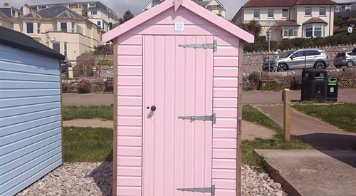 S7 Beach Hut, Budleigh Salterton, Budleigh Salterton Beach 1