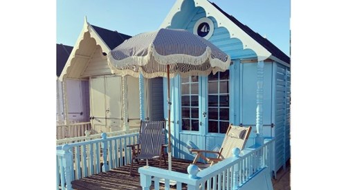 Blue The Little Beach House Mersea, West Mersea Beach 1