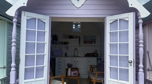 Little Lilac Beach Hut, West Mersea Beach 1