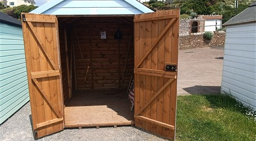 L5 Beach Hut, Budleigh Salterton, Budleigh Salterton Beach 2