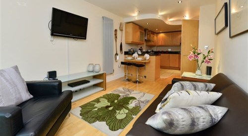 Crown Lawn, Millharbour Apartments, London 2