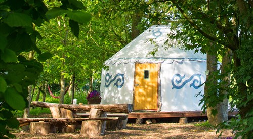 Woodland yurt (8), West Stoke 3