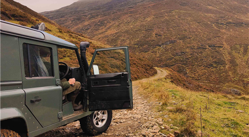 Land Rover Tour, Glen Lyon