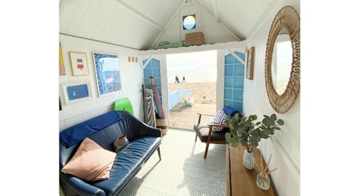 Blue The Little Beach House Mersea, West Mersea Beach 3