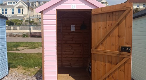 S4 Beach Hut, Budleigh Salterton, Budleigh Salterton Beach 2