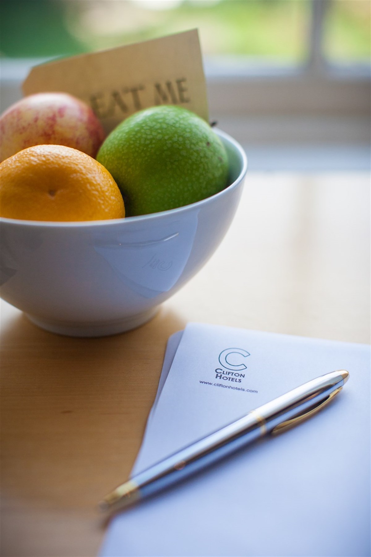 fruta de cortesía