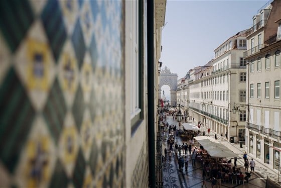 Vista da Rua Augusta