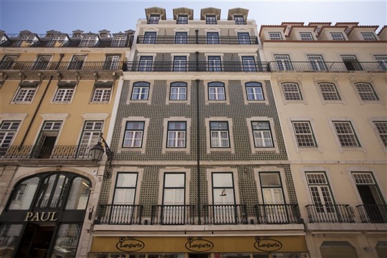 Fachada do nosso prédio na Rua Augusta