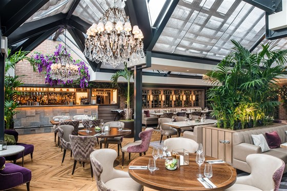 Palm Court restaurant and piano lounge