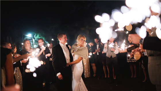 Bride & Groom Evening