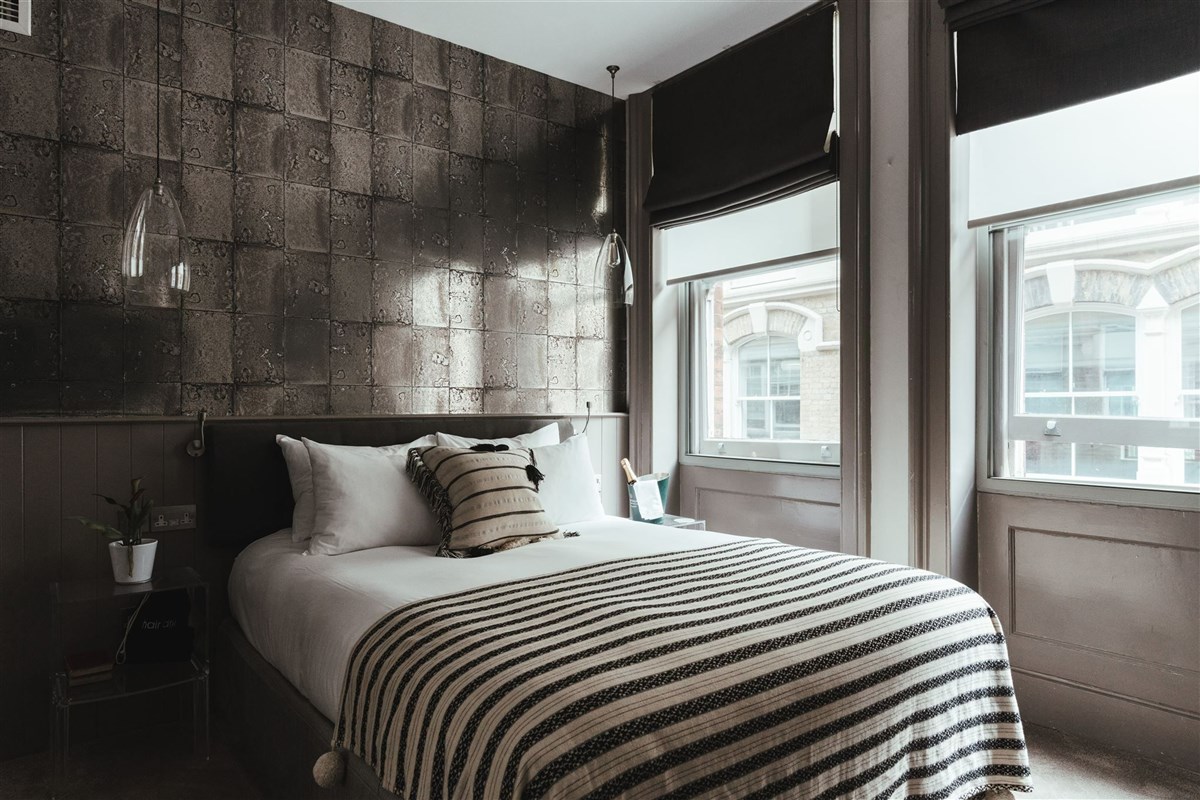 A bedroom at The Bull