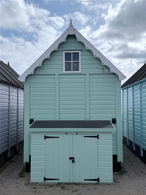 Beach Hut Exterior