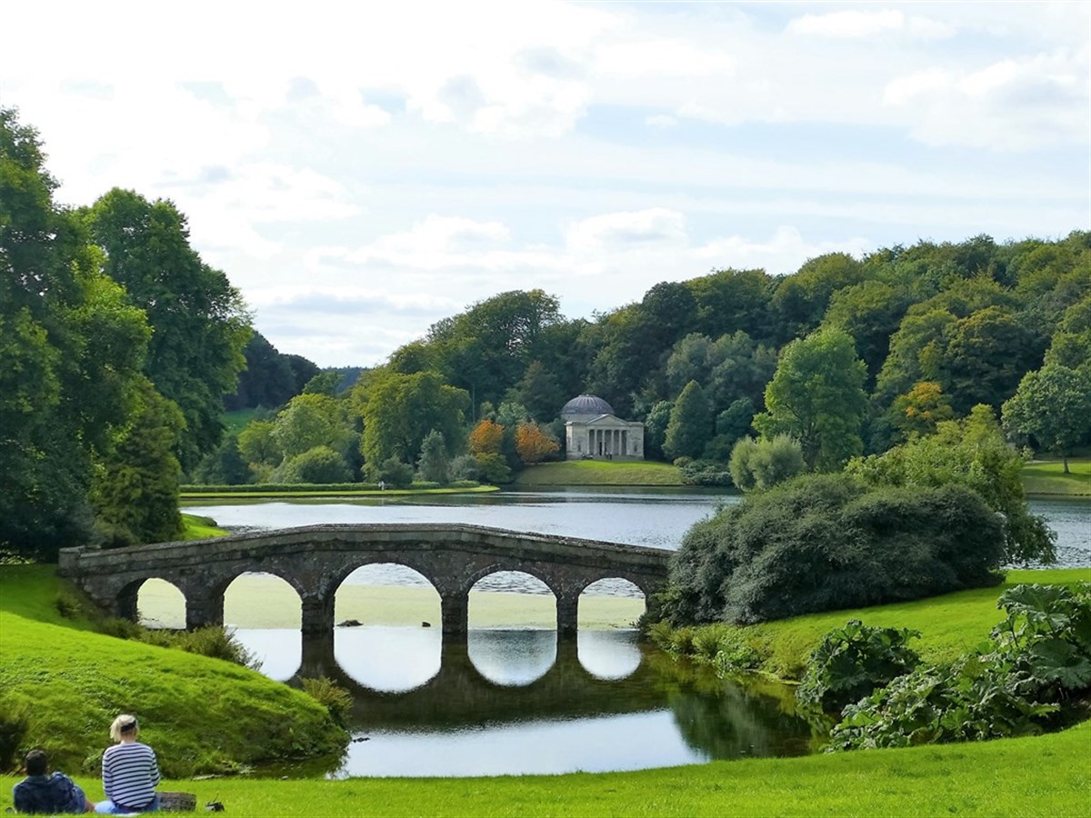 En los alrededores de Stourhead.