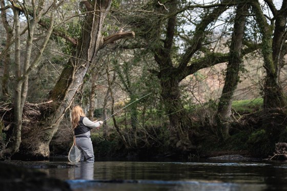 Fly fishing