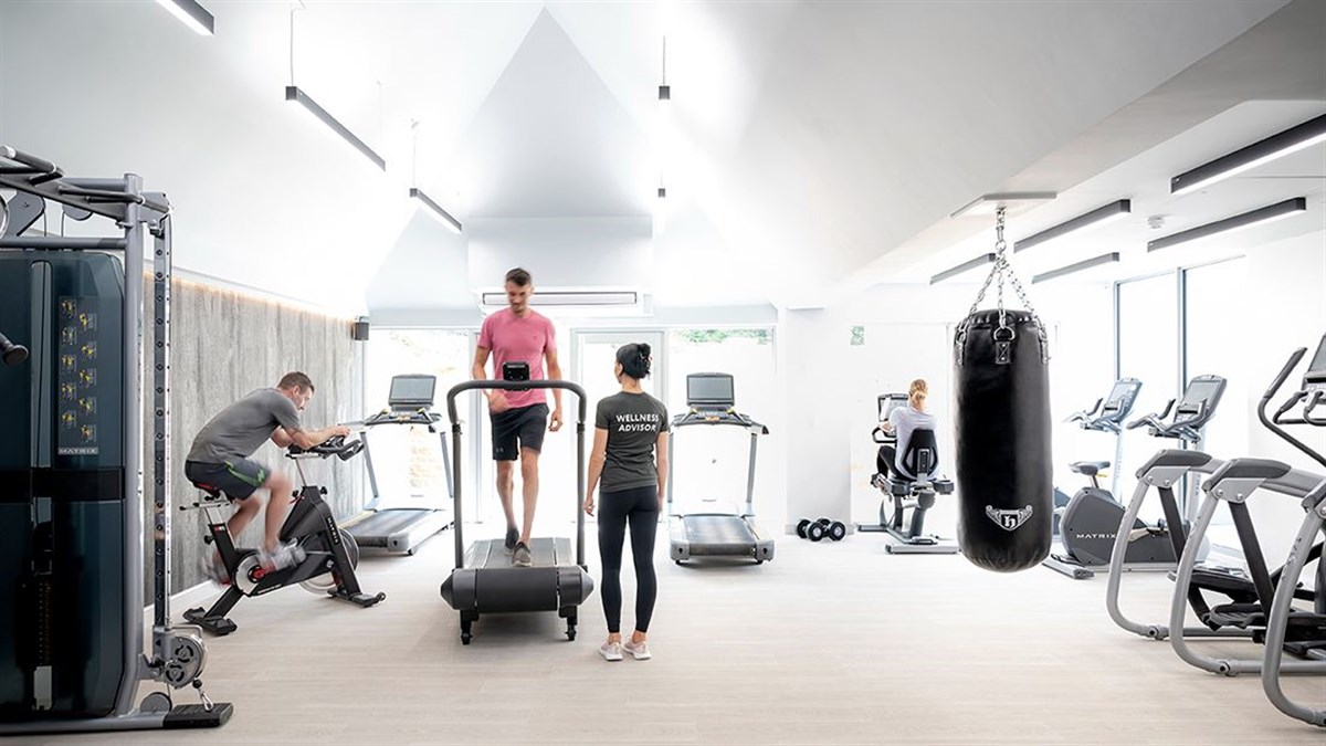Das Fitnessstudio
