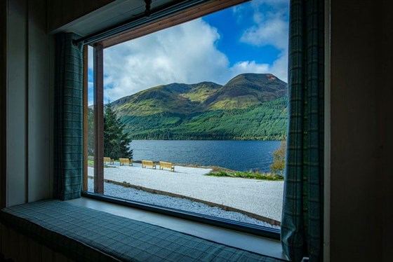View from living area