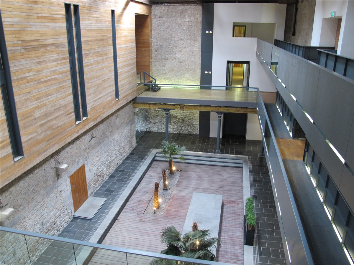 Brewhouse lobby from 2nd floor