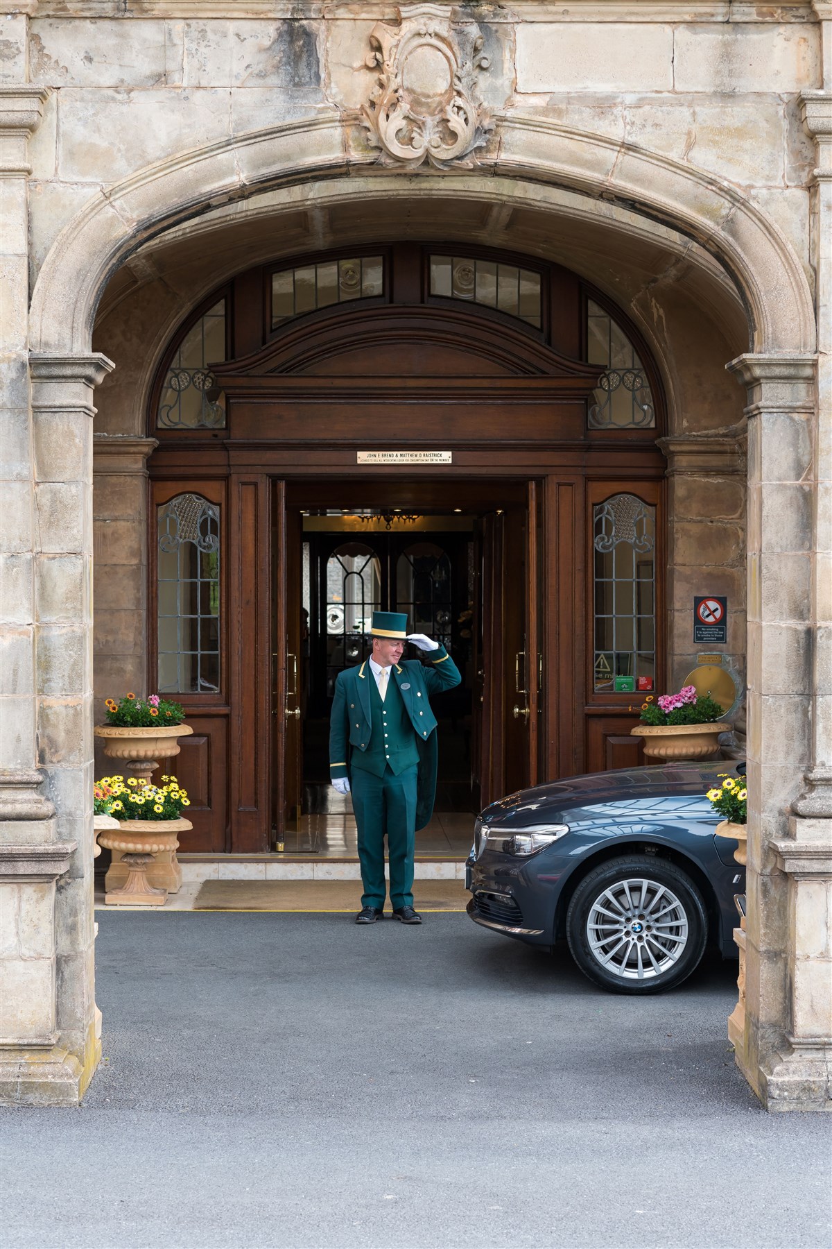 Doorman at Victoria Hotel