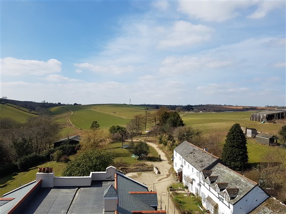 Vue depuis le toit de l'hôtel