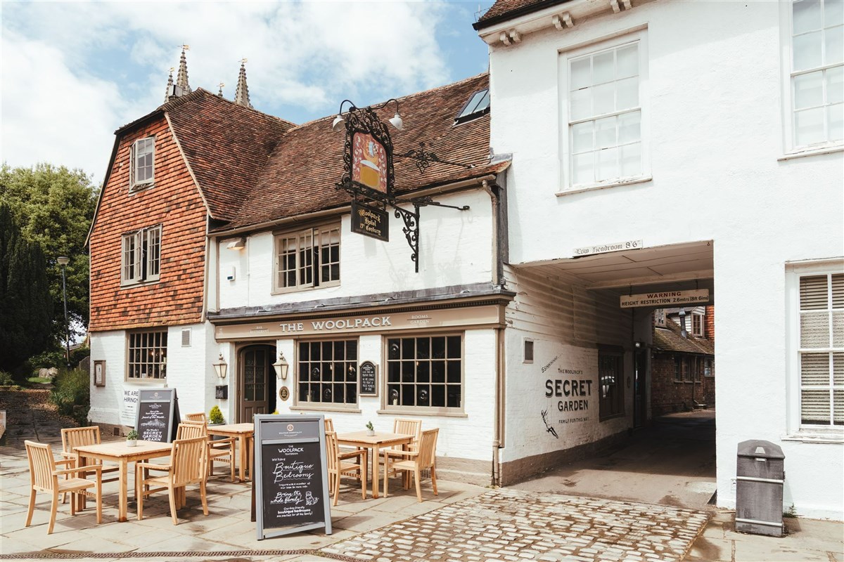 The Woolpack exterior