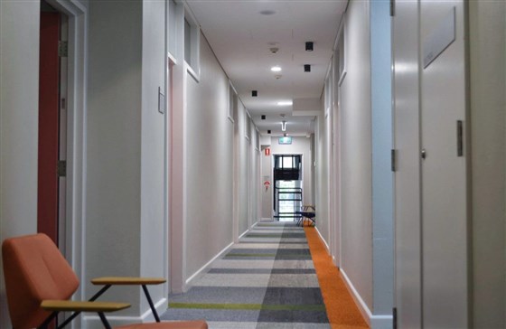 Hall TRL / Zone ascenseur