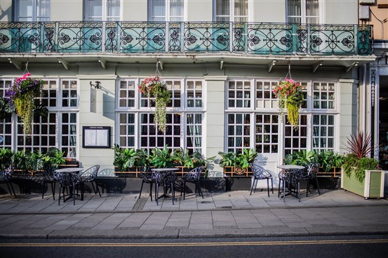 Castle Hotel terrace