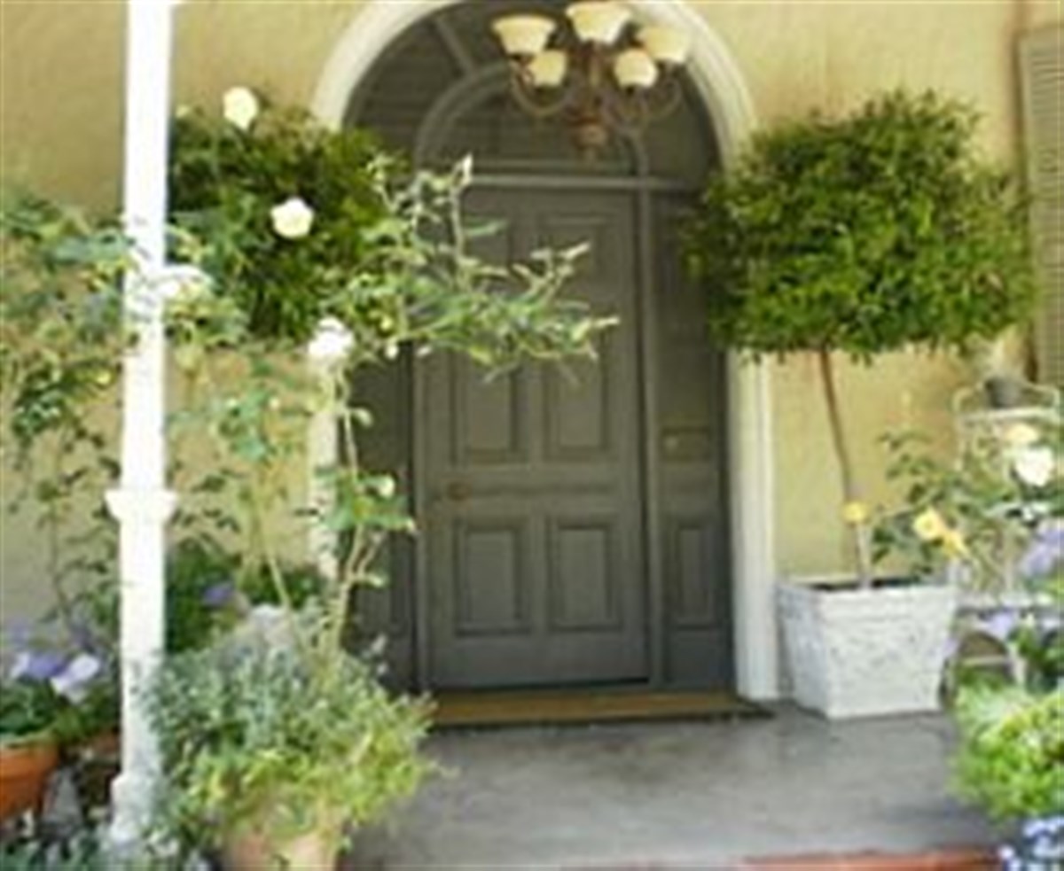 Entrada da casa principal