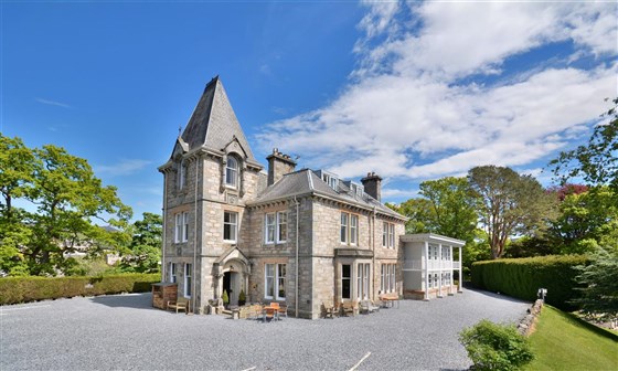 Exterior of Knockendarroch Hotel