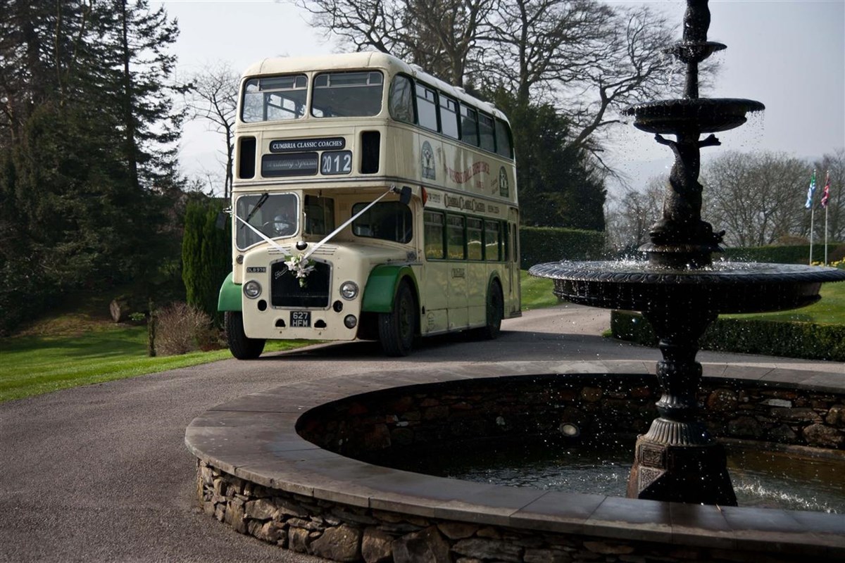 Wedding Bus | Broadoaks Country House Lake District Wedding Venue