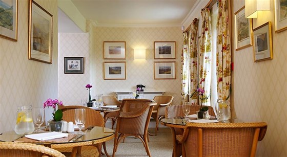 Enjoy a light snack in the Spa club room