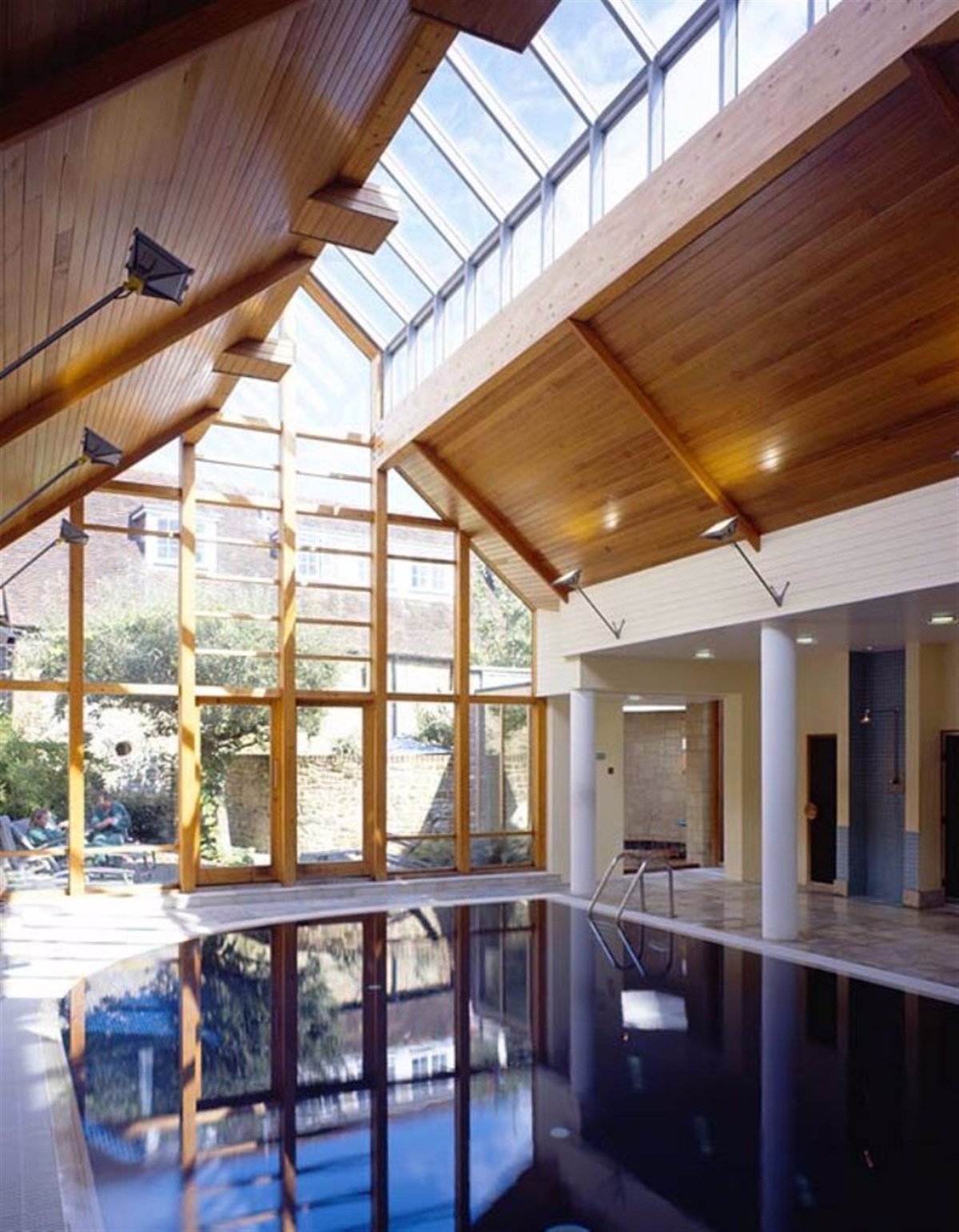 Indoor heated swimming pool at The Spread Eagle Spa