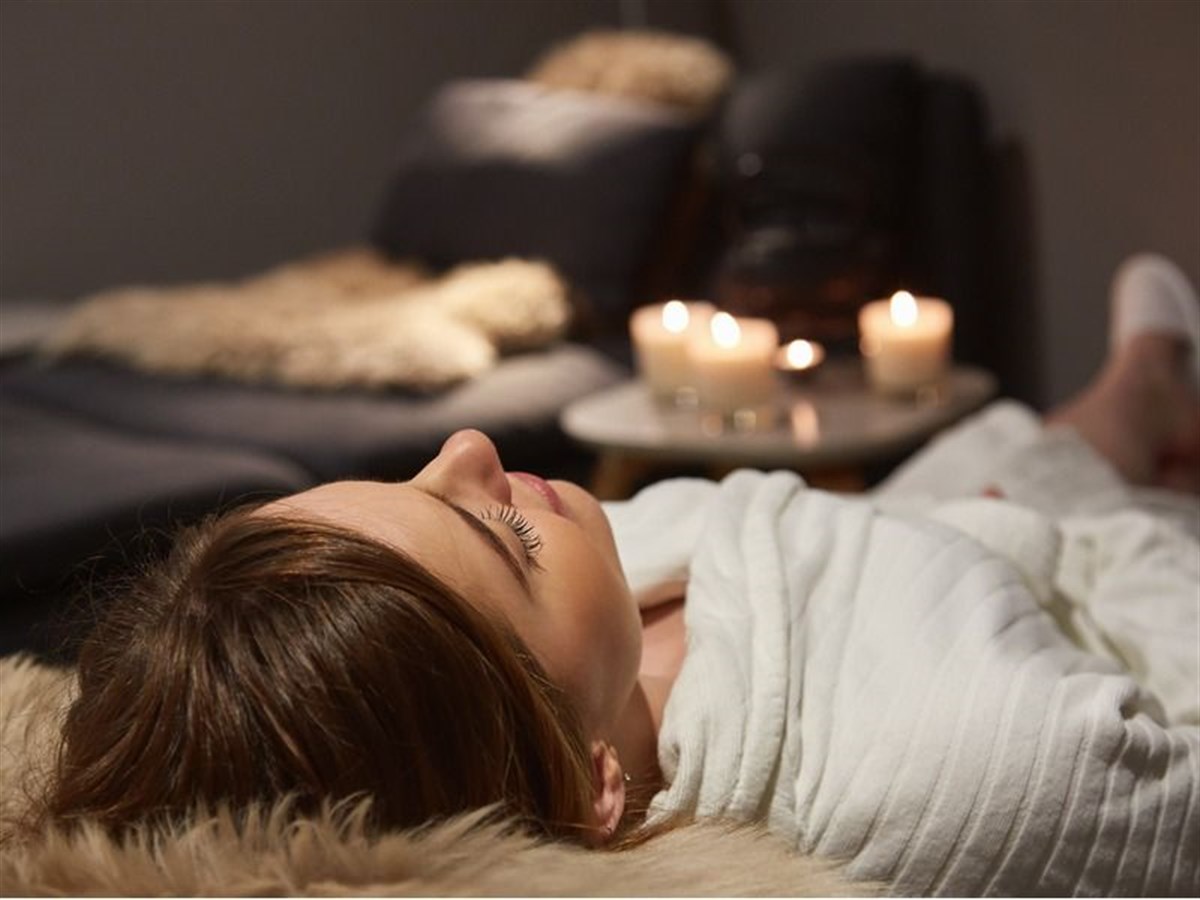 Spa relaxation room at The Spread Eagle