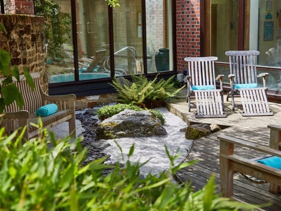 Spa Garden at The Spread Eagle Hotel