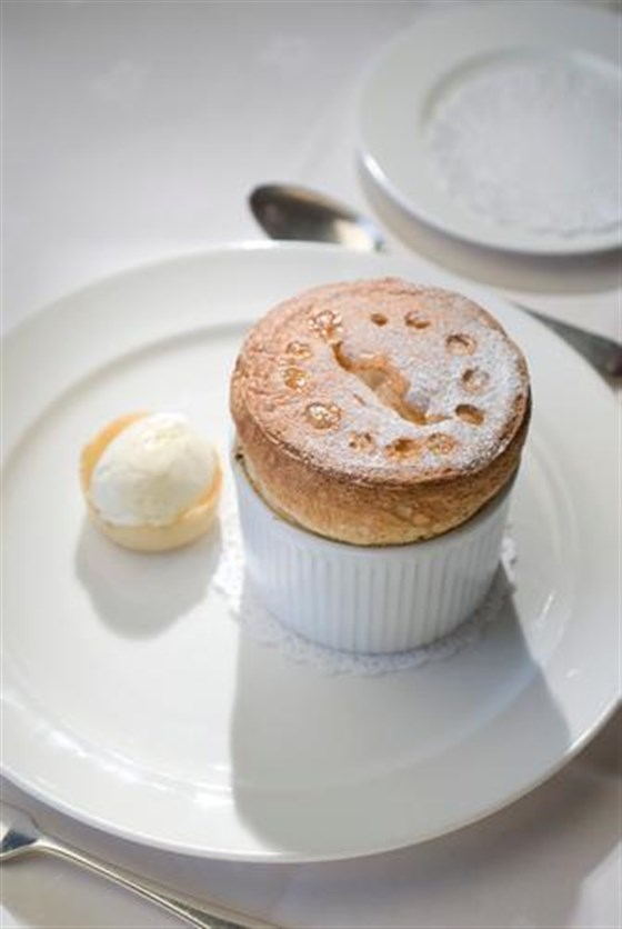 Hot Banana Souffle