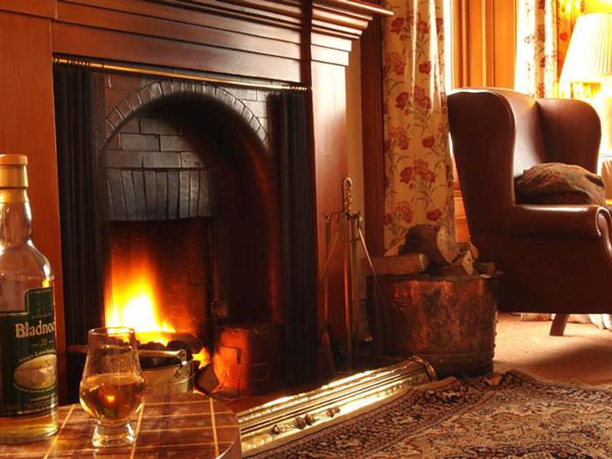 A whisky by the fire