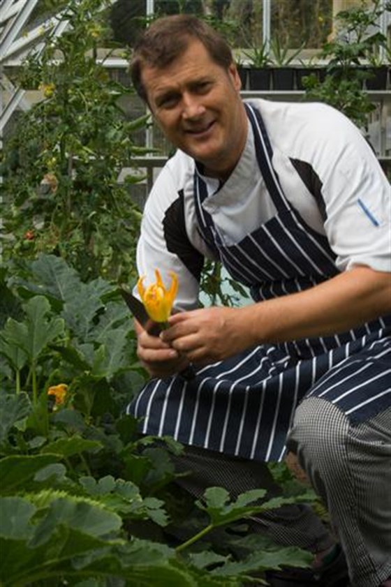 fresh from our kitchen garden