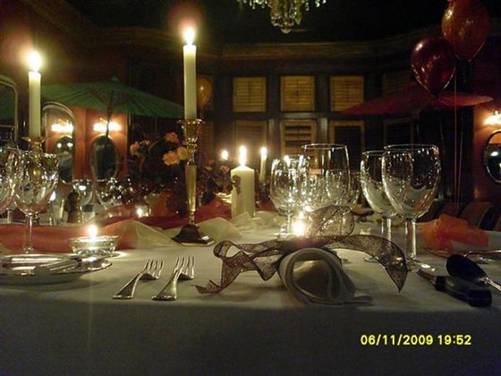 The private hire restaurant