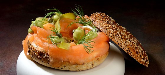 Smoked Salmon Bagel