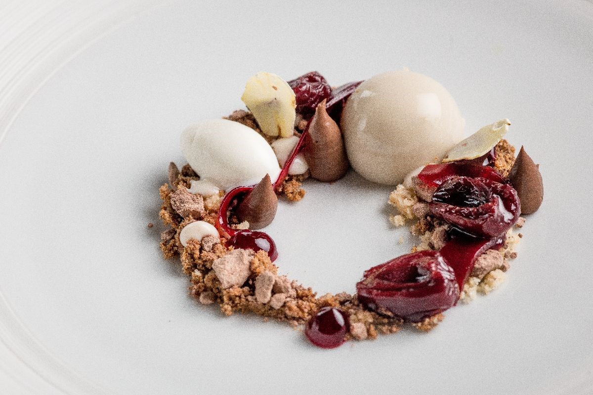"Christmas Wreath" dessert