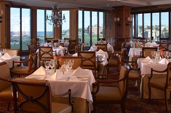 Dinner at the Road Hole Restaurant