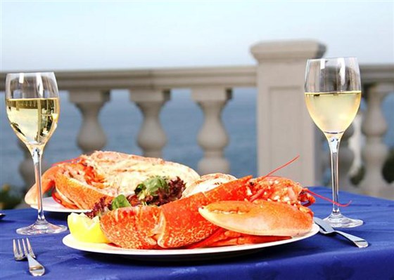 Lobster Supper on Terrace