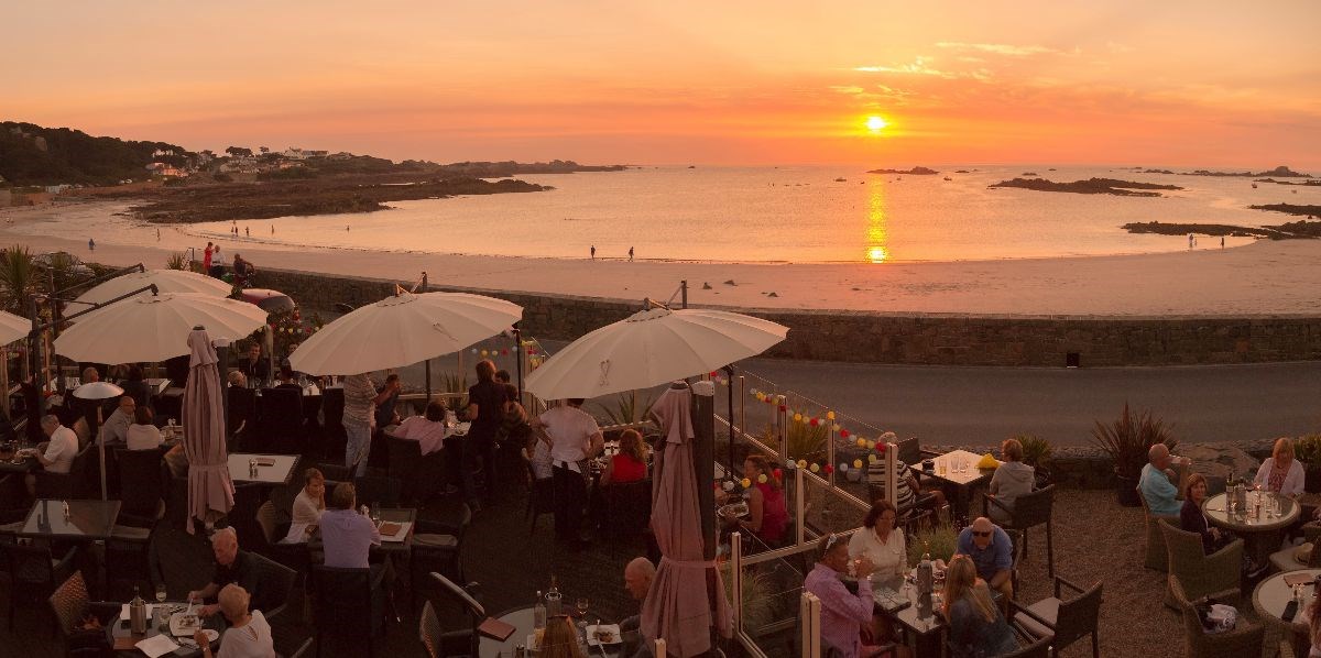 Sunset on The Beach Terrace