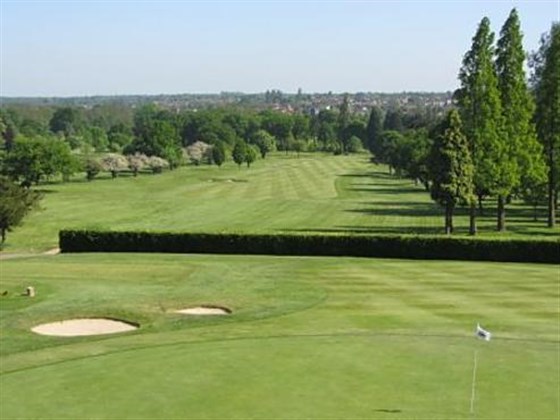 18th green and first fairway