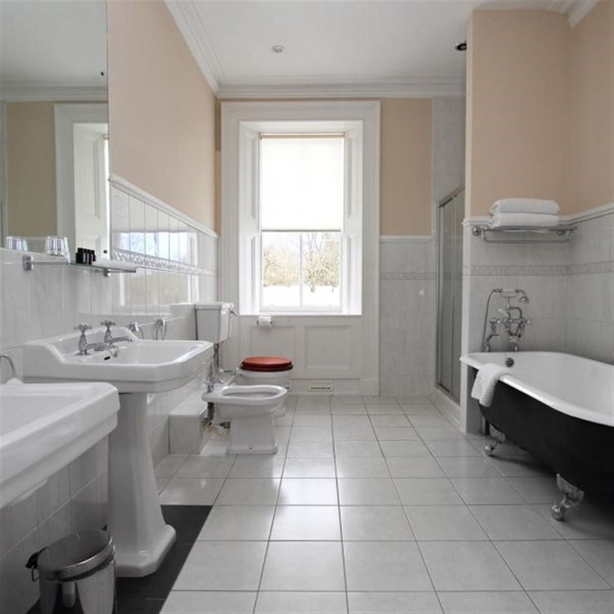 Feature bathrooms
