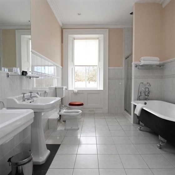 Feature bathrooms