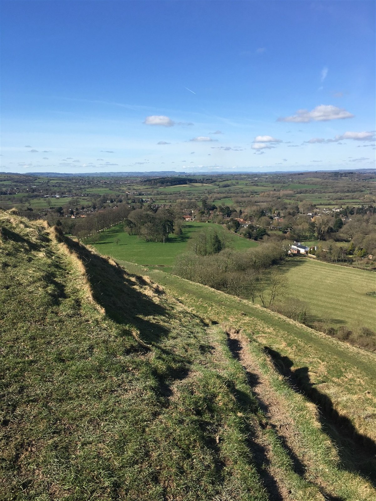 View from Hambledon Hill