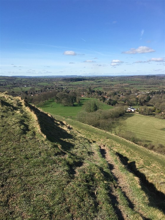 View from Hambledon Hill